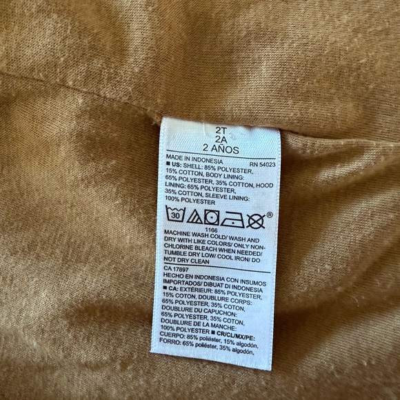 Toddler Jacket - Picture 5 of 7